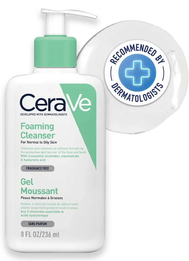 Best face wash in oily skin Cerave