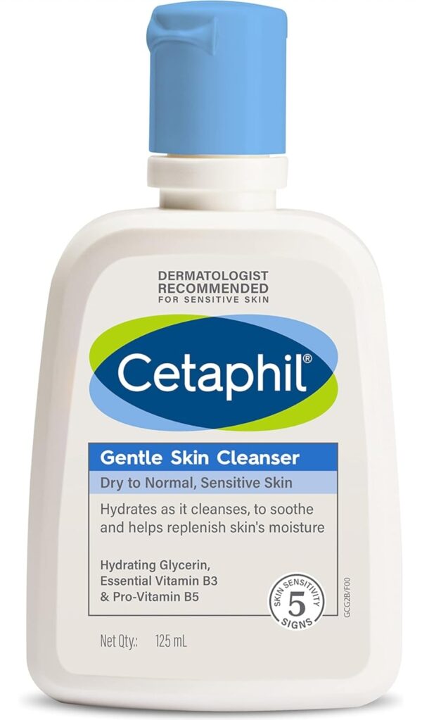 Best face wash in oily skin Cetaphil